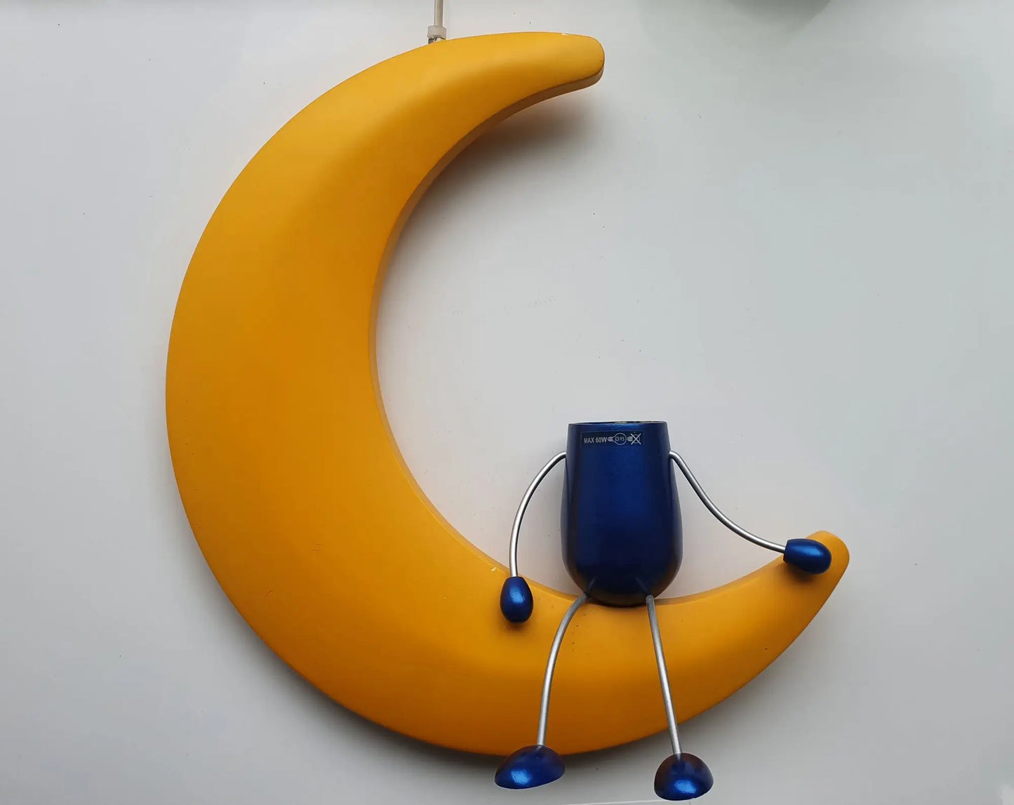 Suspension enfant lune vintage