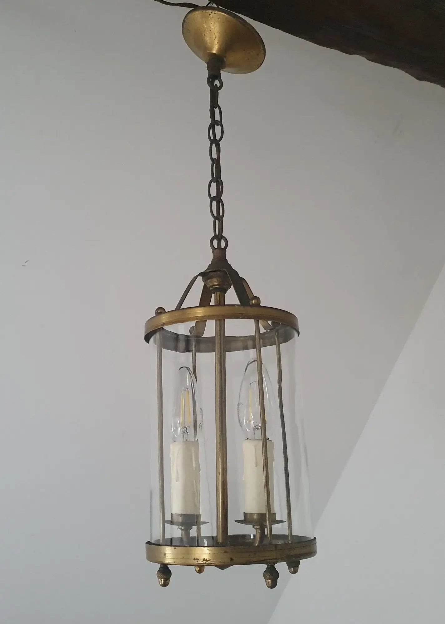 lanterne-rond-verre-vintage