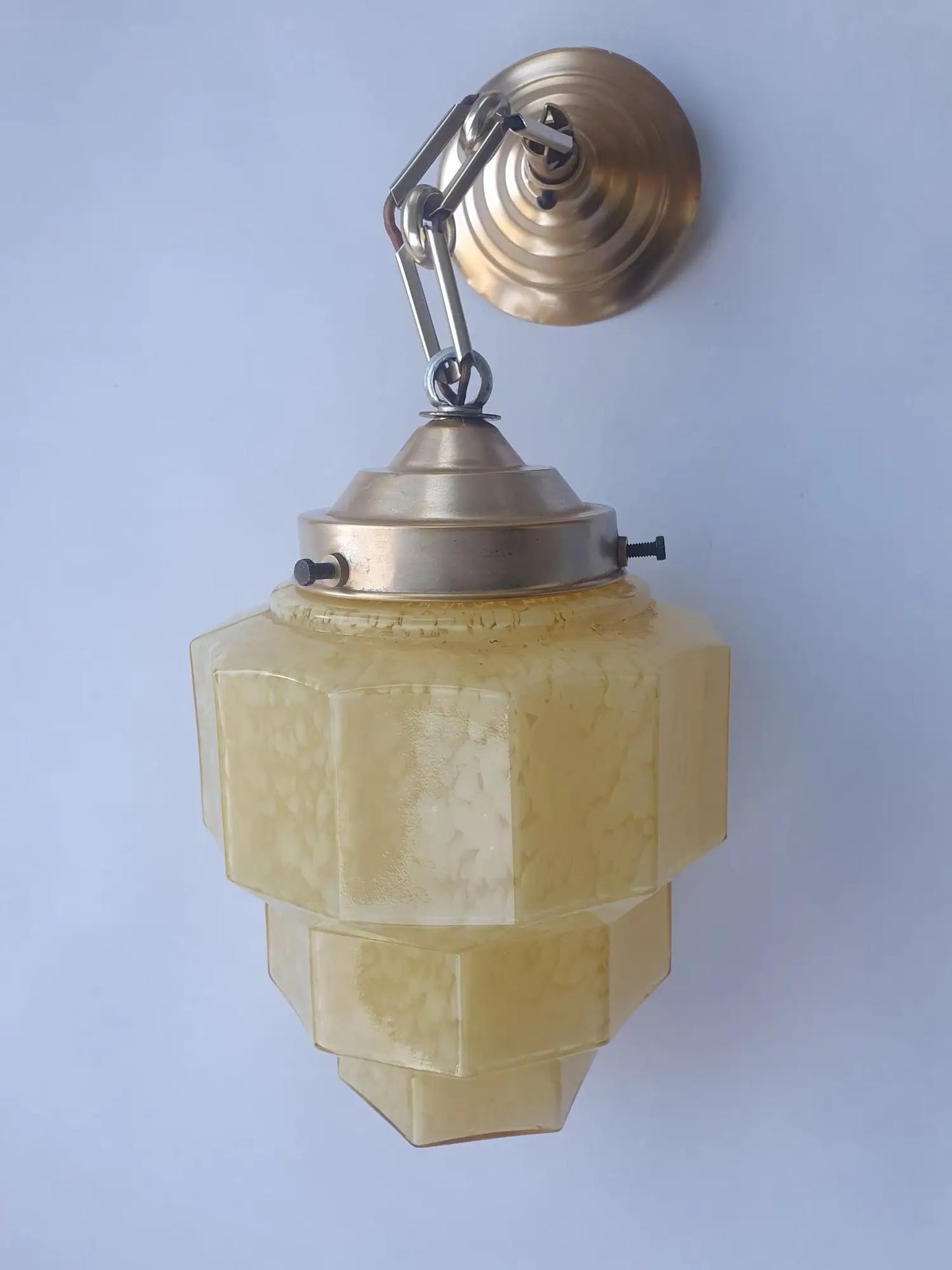 Suspension baladeuse Art Deco Skyscraper