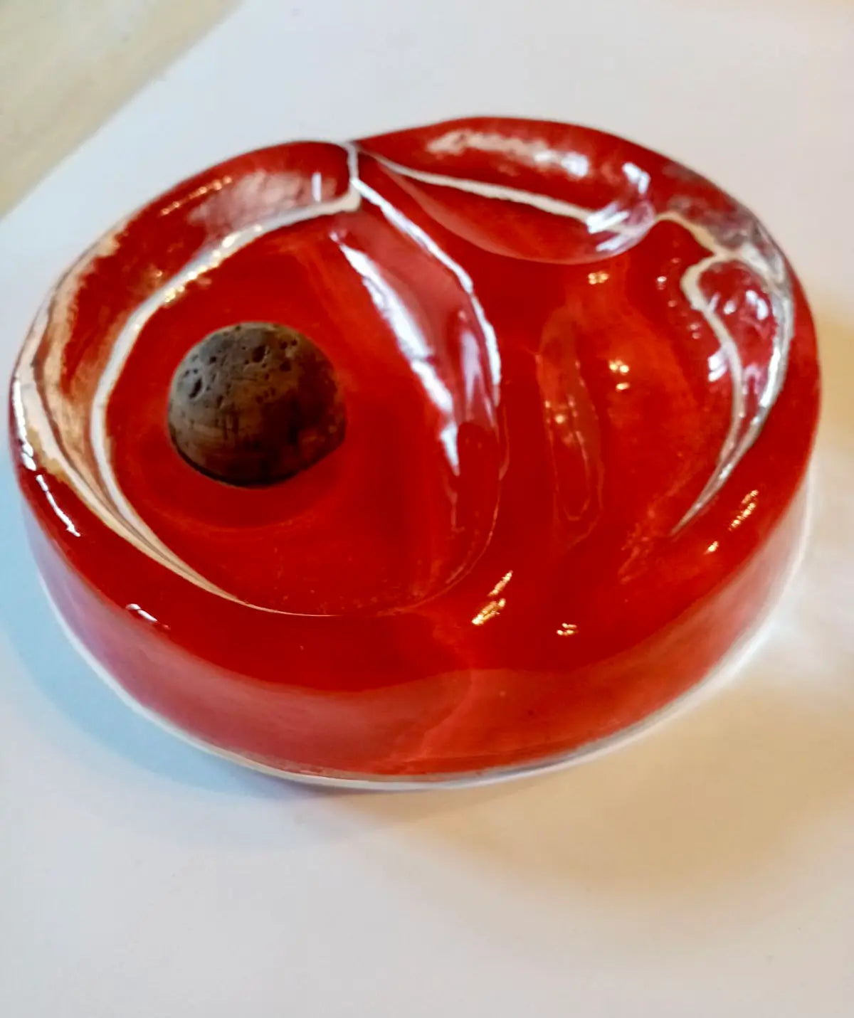 Cendrier-pipe-boule-liege-vintage