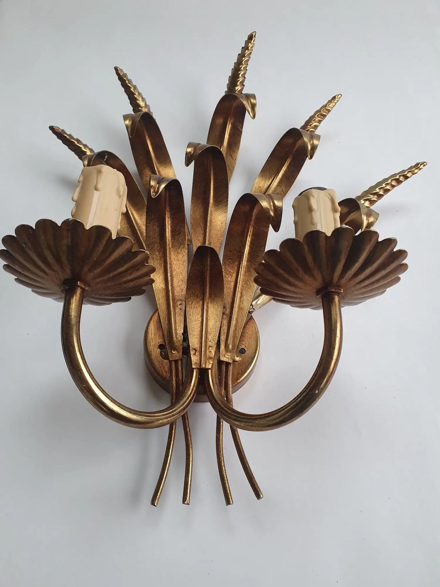 Paire-appliques-murales-dorees-motif-epi-ble-anciennes-dessous