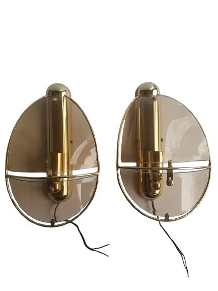 Paire-appliques-murales-dorees-vintage