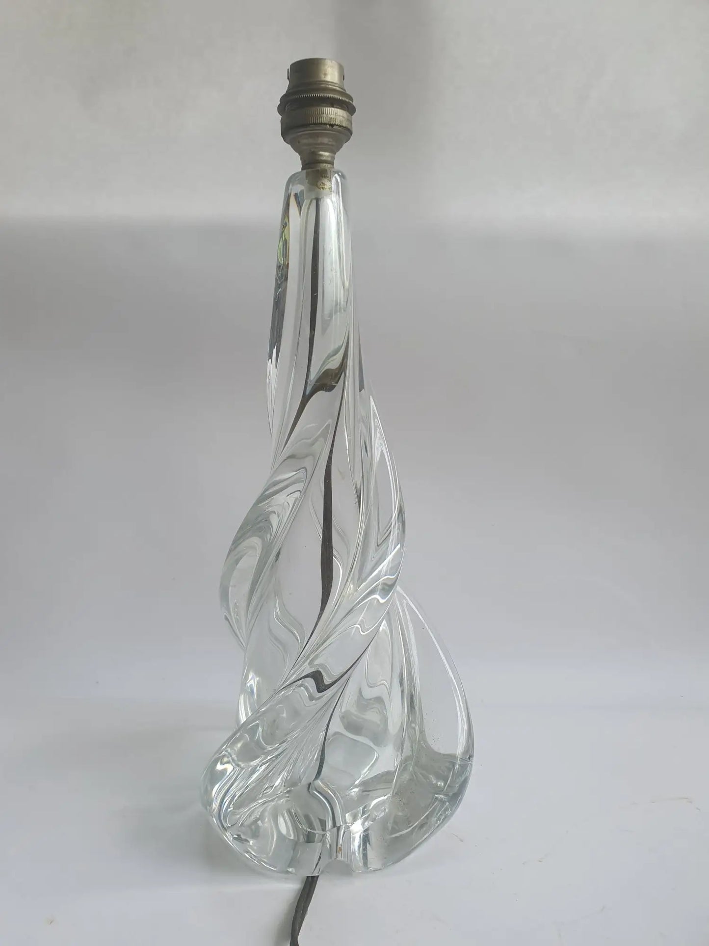 Pied-lampe-cristal-Joseph-Bleichner-design-moderniste-1960s