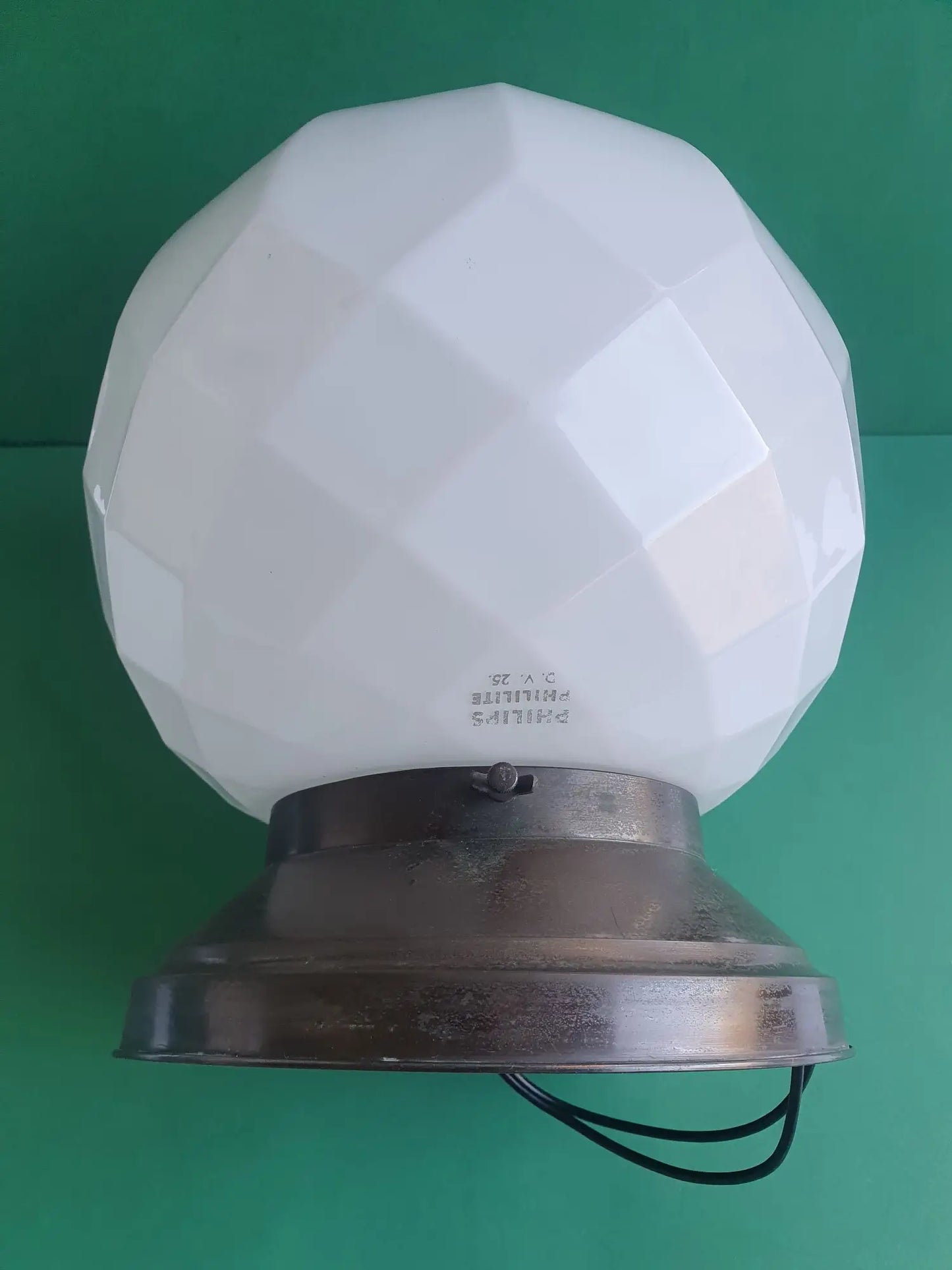 Plafonnier-Philips-Phililite-ancien-annees-30-art-deco-cote