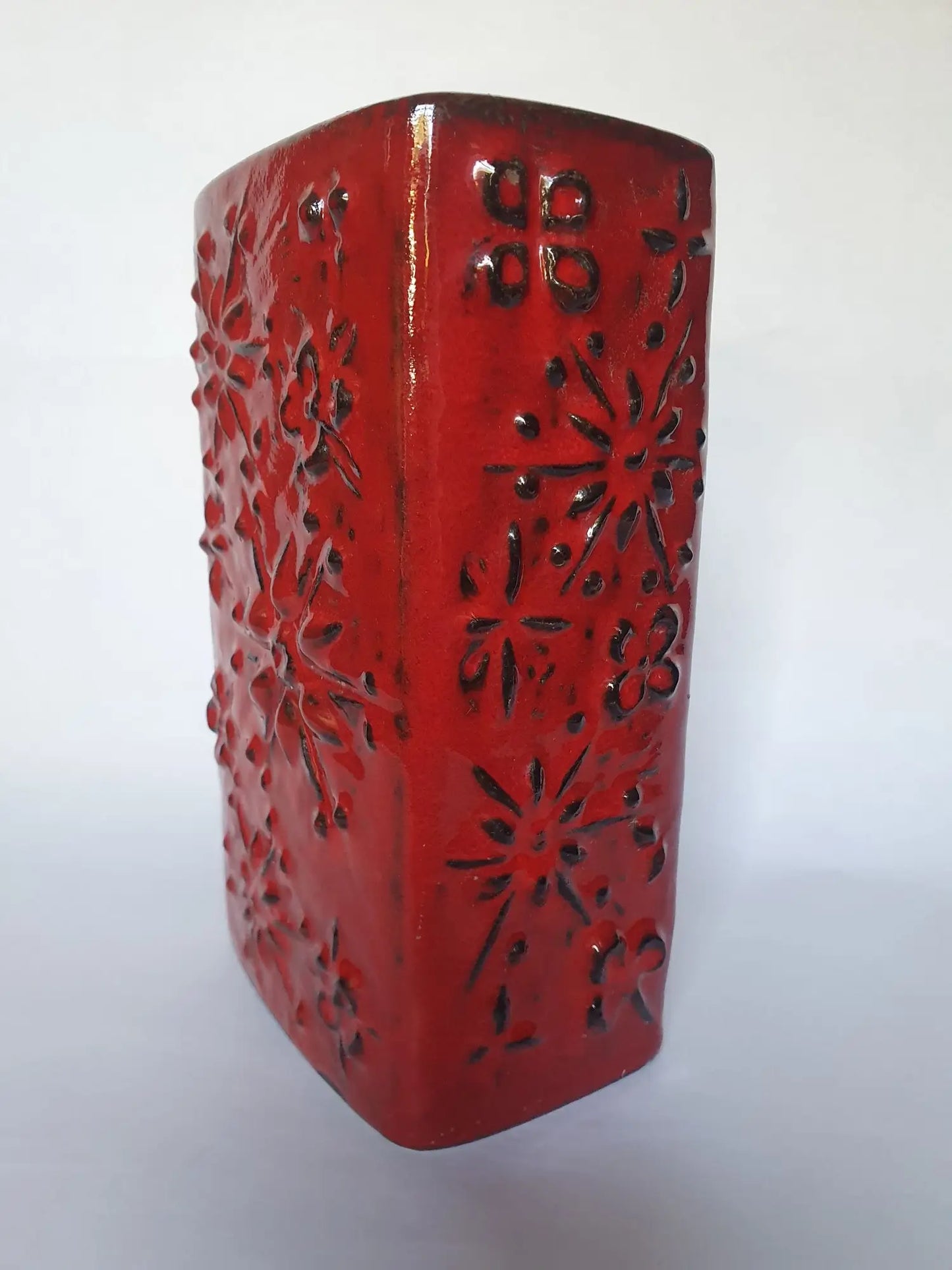 Vase-ceramique-rouge-Scheurich-Allemagne-annees-70-2