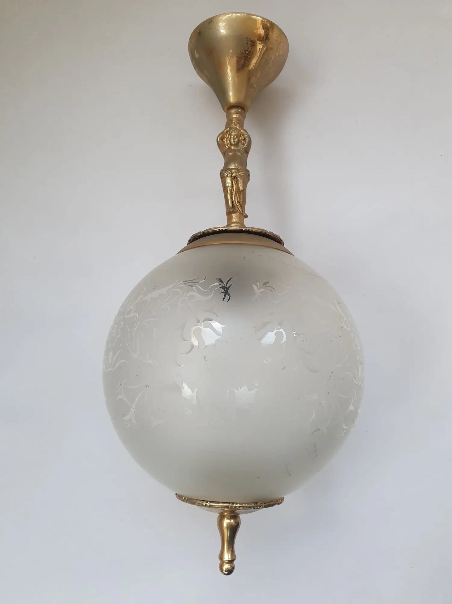 deux-suspensions-laiton-dore-verre-vintage-face