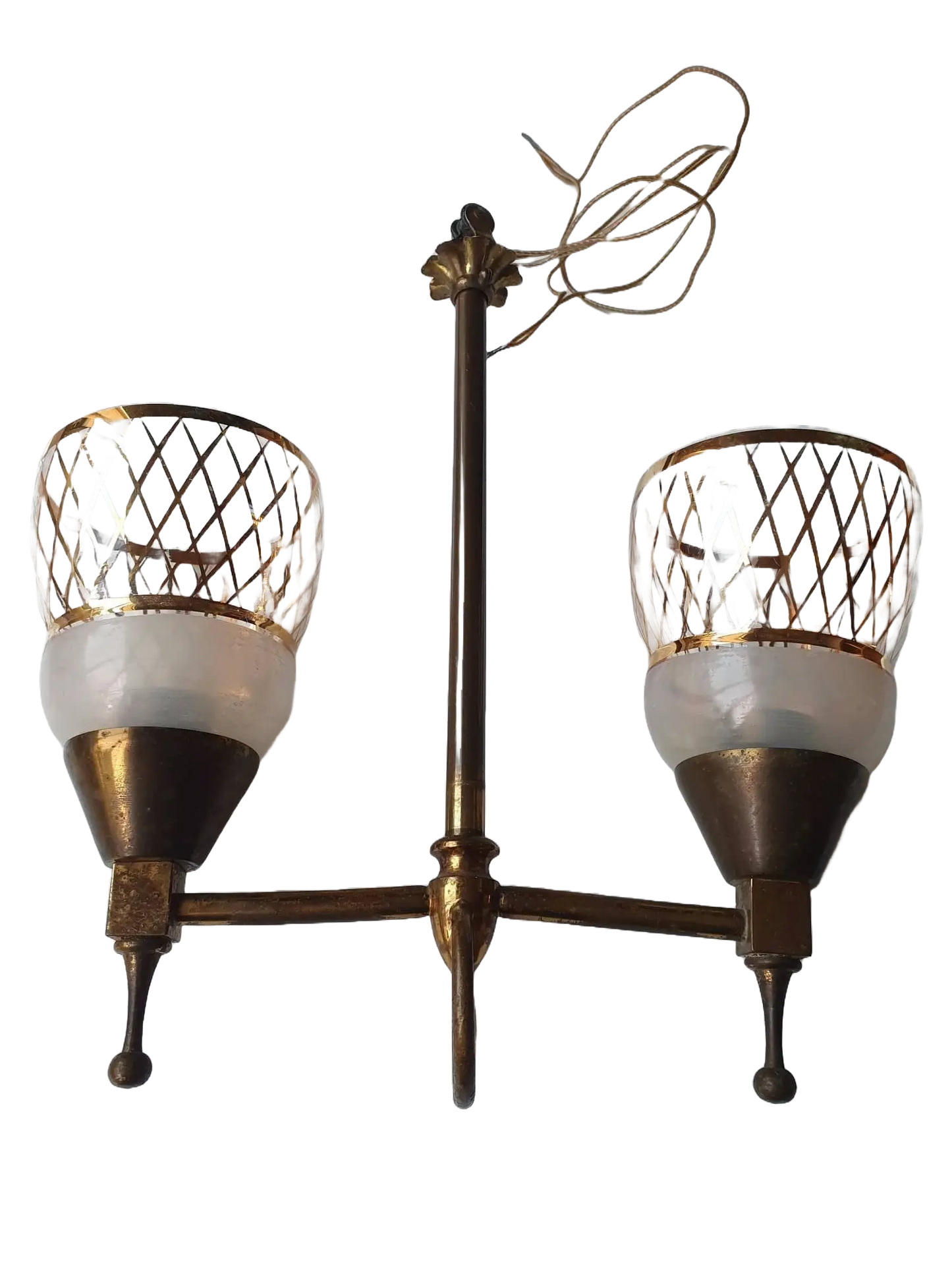 Analyzing image lustre-double-globes-art-deco-france