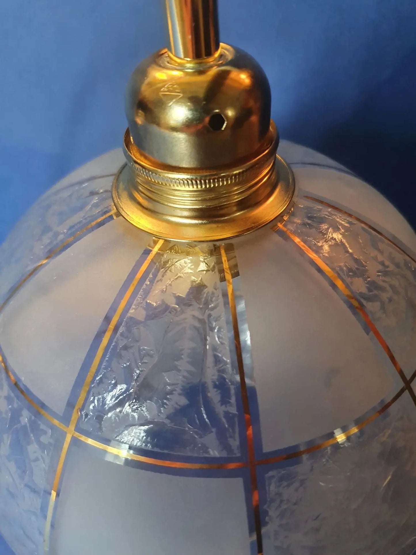 suspension-baladeuse-vintage-ancienne-electrifiee-neuf-detail