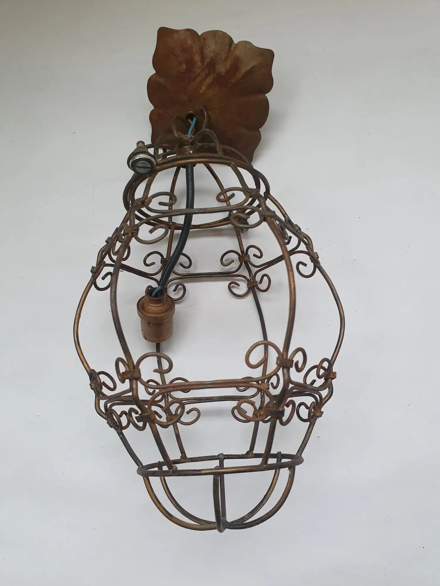 suspension-fils-metal-vintage-face