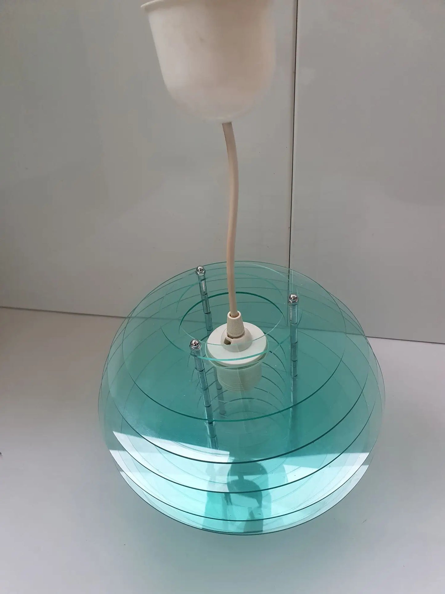 suspension-globe-vert-vintage-cable