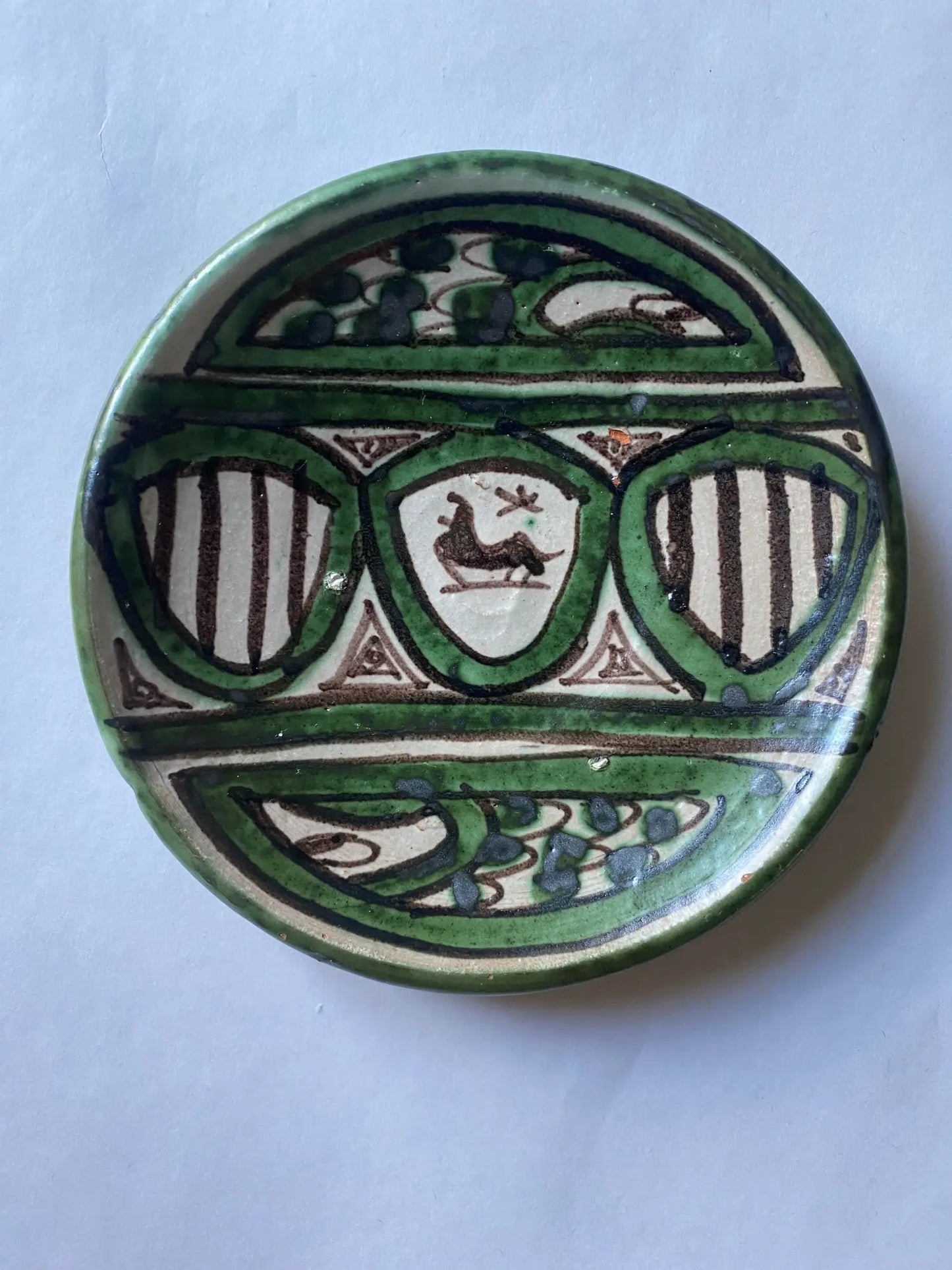 Dix-assiettes-ceramique-vintage-1950-DOMINGO-PUNTER-3
