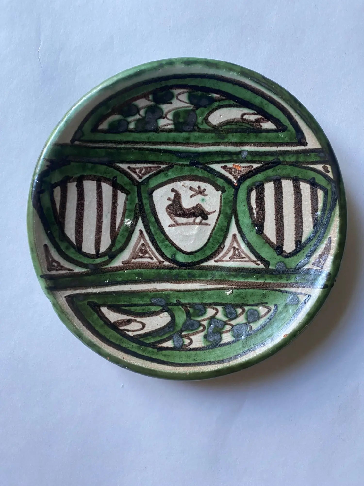 Dix-assiettes-ceramique-vintage-1950-DOMINGO-PUNTER-3