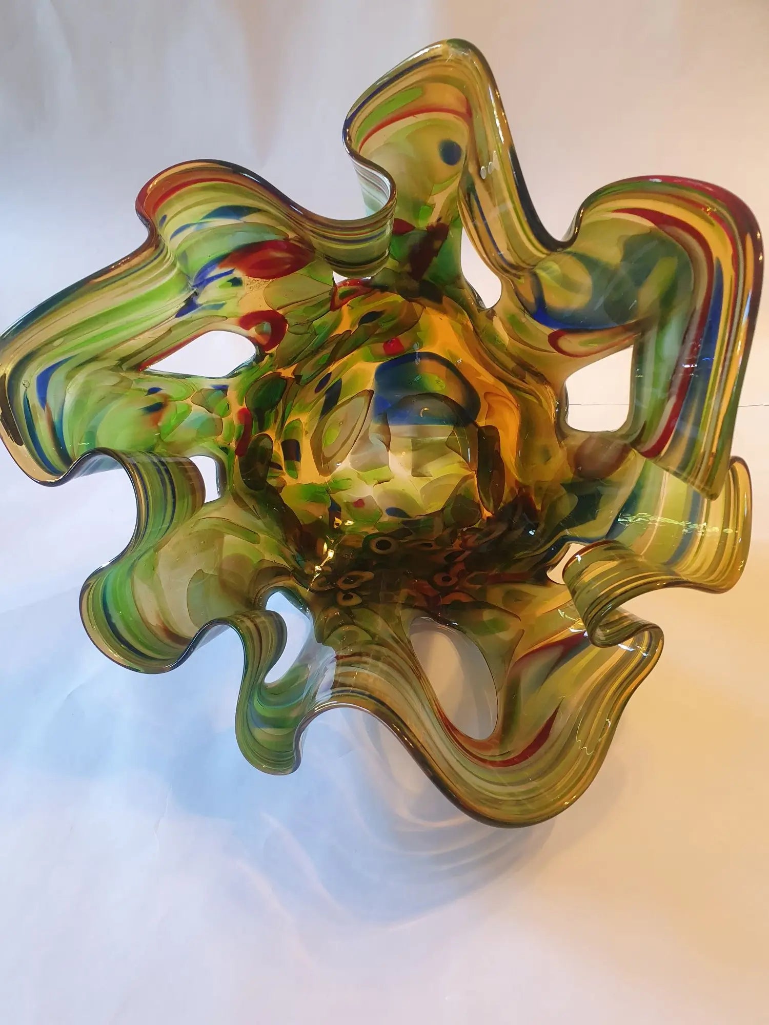 Grand-vase-Makora-verre-fait-main-annees-70-dessus