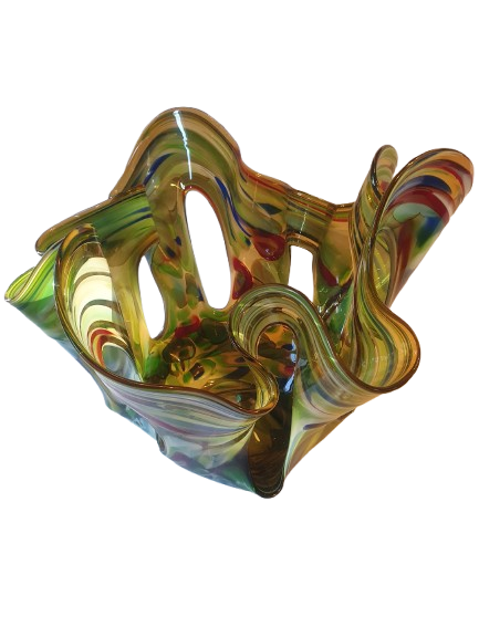 Grand-vase-Makora-verre-fait-main-annees-70