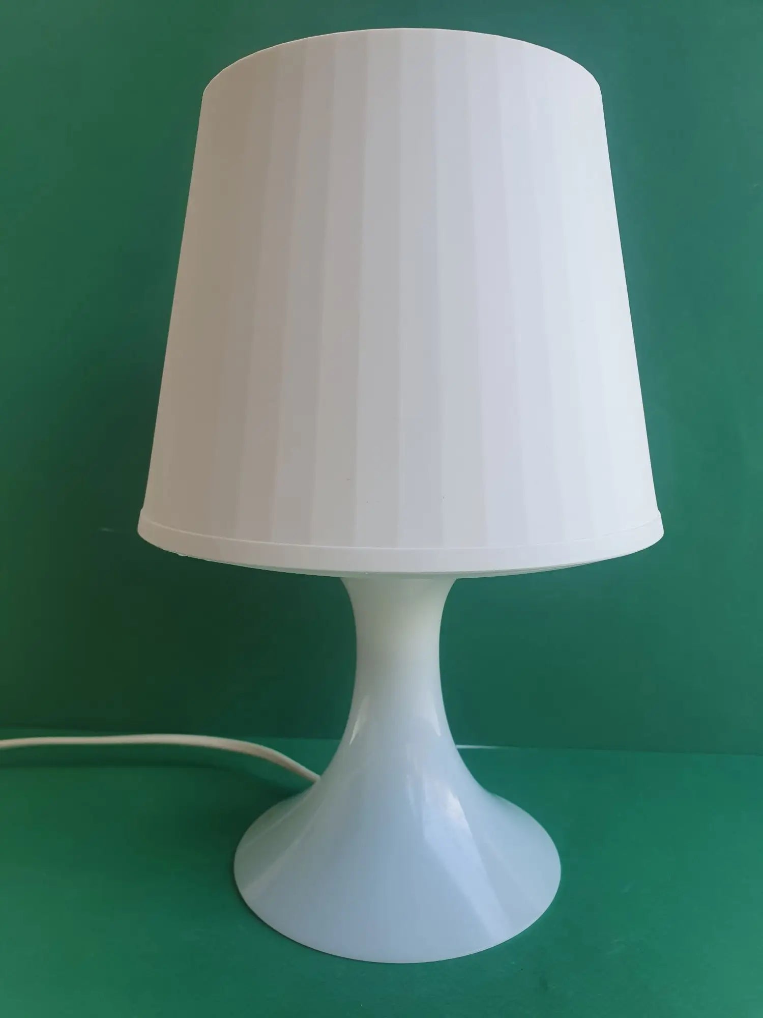 Paire-lampes-Ikea-design-Magnus-Eleback-Carl-Ojerstom-annees-80-blanc