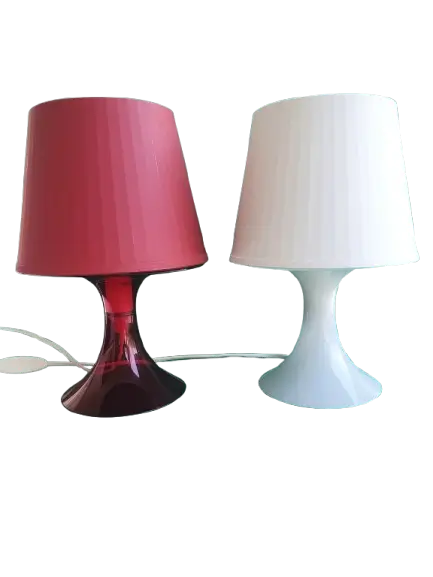 Paire-lampes-Ikea-design-Magnus-Eleback-Carl-Ojerstom-annees-80