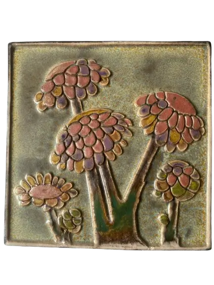 Plaque-murale-ceramique-vintage-1960-Allemagne-2