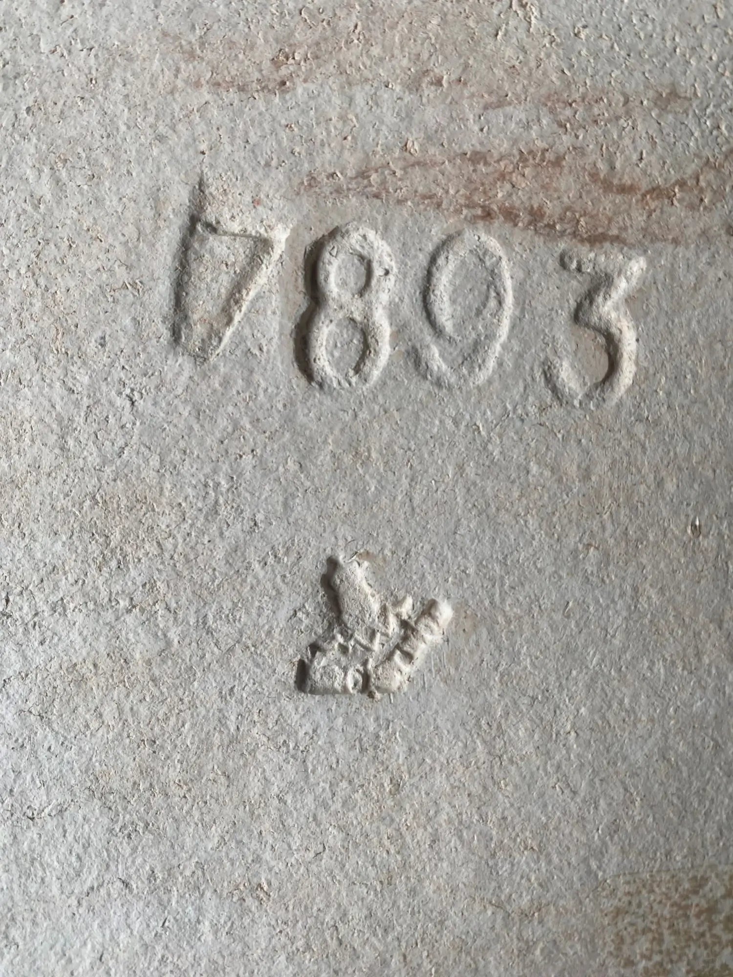 Plaque-murale-ceramique-vintage-1960-Allemagne-detail-1
