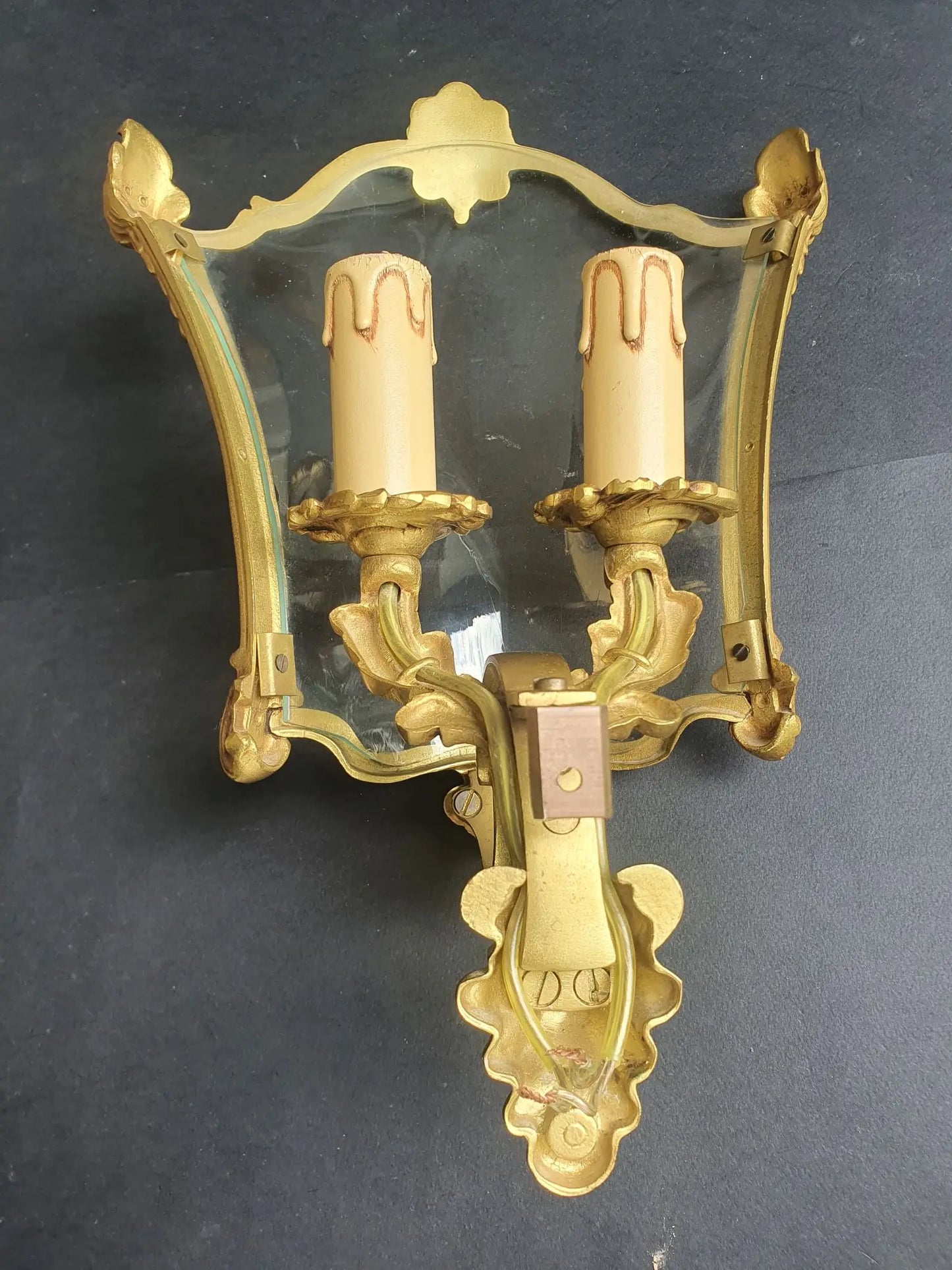 applique-murale-angle-bronze-louis-xvi-lucien-gau-paris-vintage-arriere