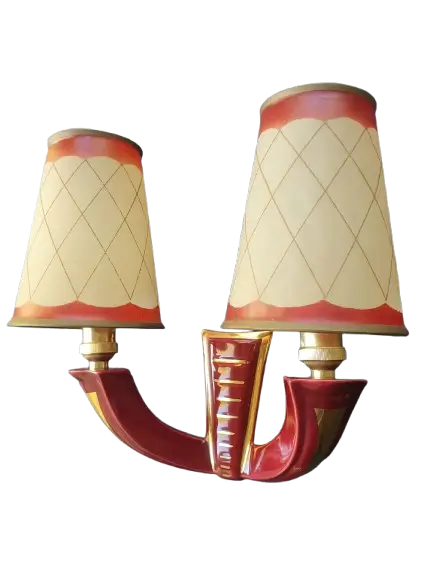 applique-murale-ceramique-rouge-abat-jours-art-deco-ancienne-dorure-5-2