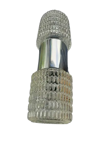 applique-murale-metal-chrome-double-eclairage-vintage