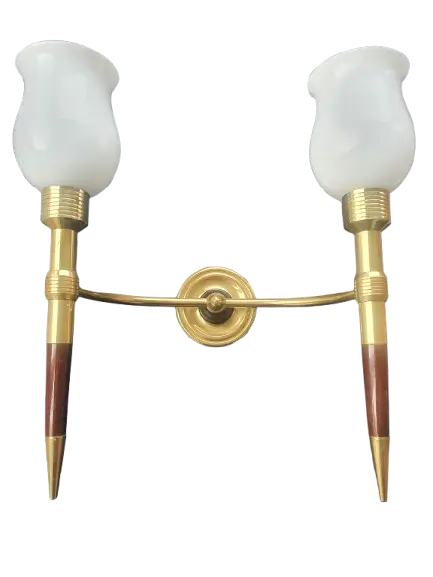 applique-murales-grande-flambeau-torche-annees-1950-vintage-ancienne