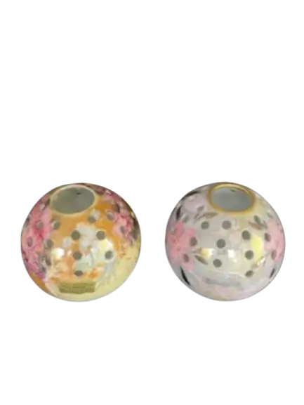 deux-vases-pic-fleur-vintage-porcelaine-limoges-signe