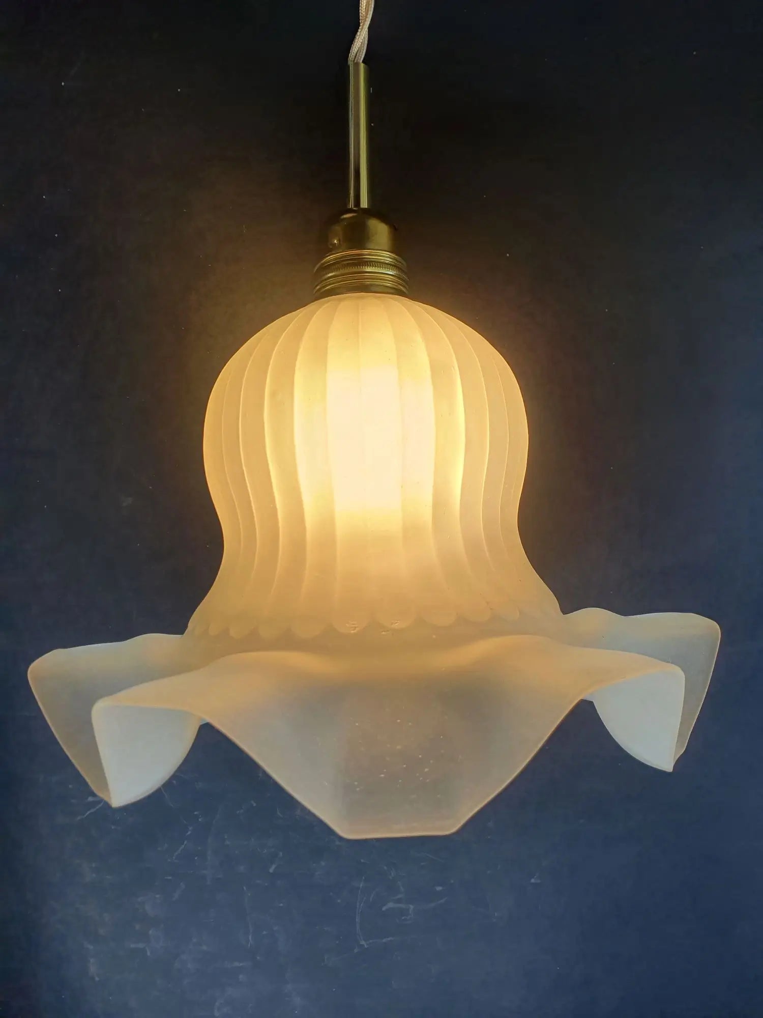 grande-suspension-baladeuse-art-deco-annees-50-vintage-france-lectrifiee-neuf-allumee-1