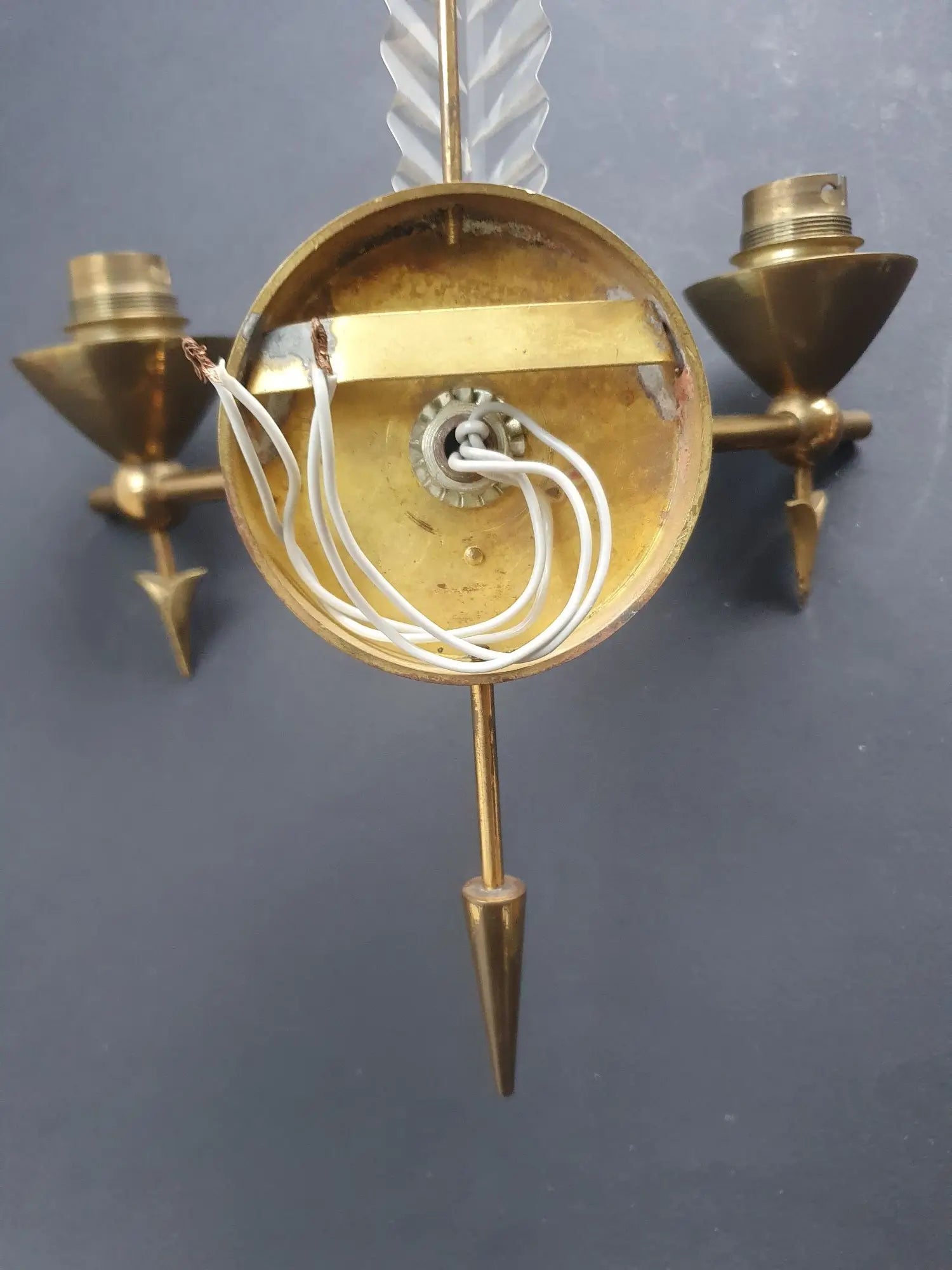 paire-appliques-fleches-feuille-art-deco-anciennes-vintage-arriere-2