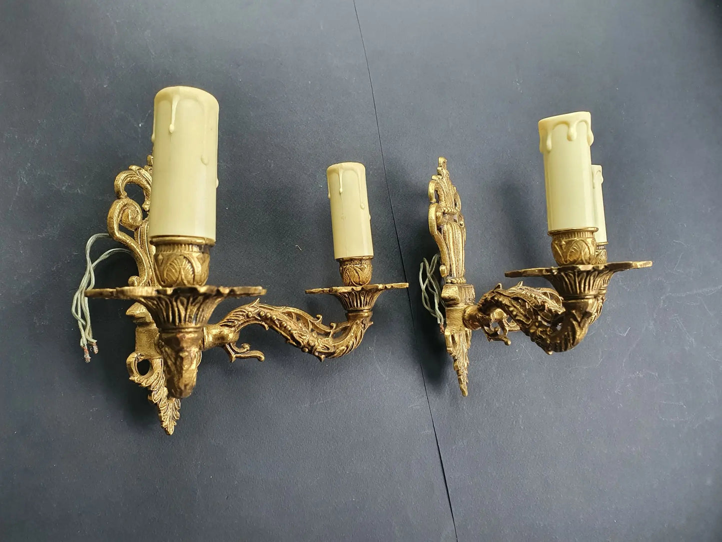 paire-appliques-murales-bougeoirs-anciennes-vintage-empire-napoleoniii-cote