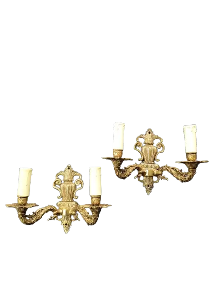 paire-appliques-murales-bougeoirs-anciennes-vintage-empire-napoleoniii