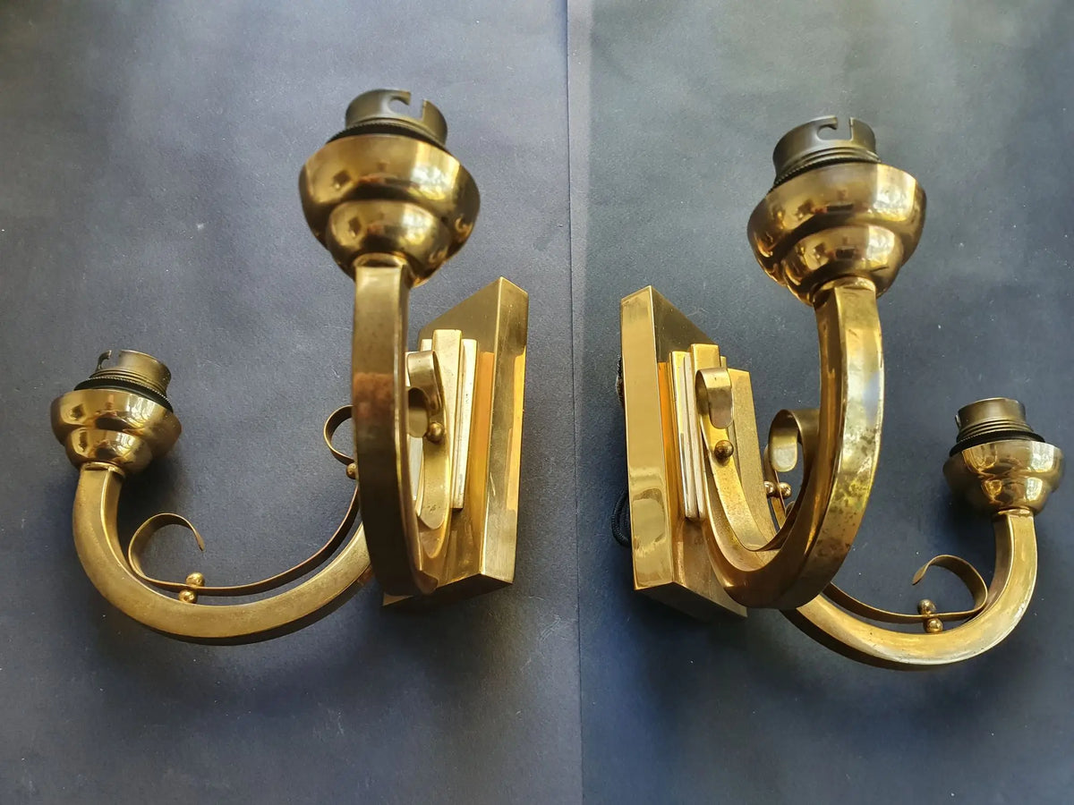 paire-appliques-murales-bronze-abat-jours-annees-40-vintage-anciennes-art-deco-5