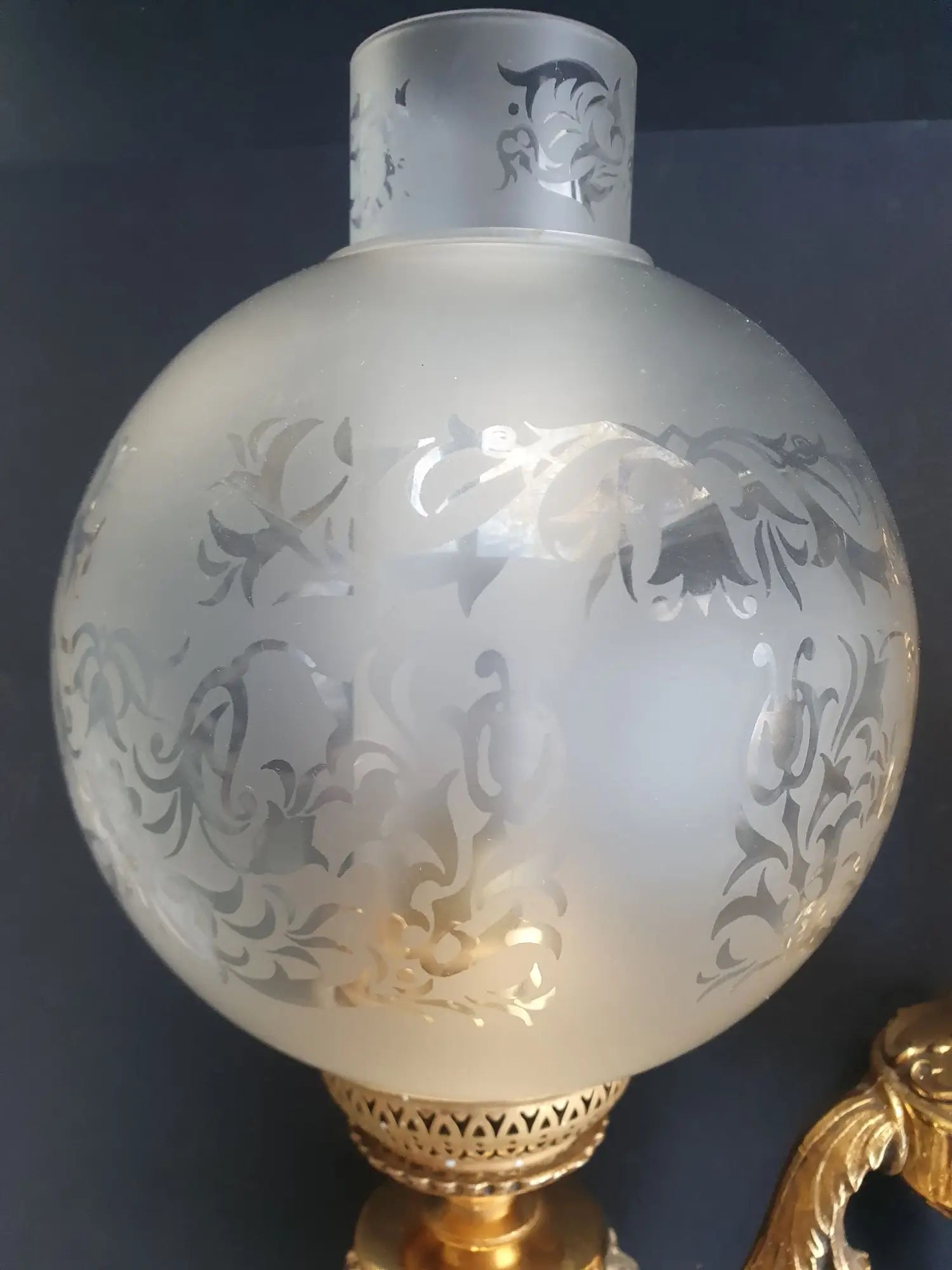 paire-appliques-murales-bronze-empire-napoleonIII-anciennes-tete-lion-detail-2