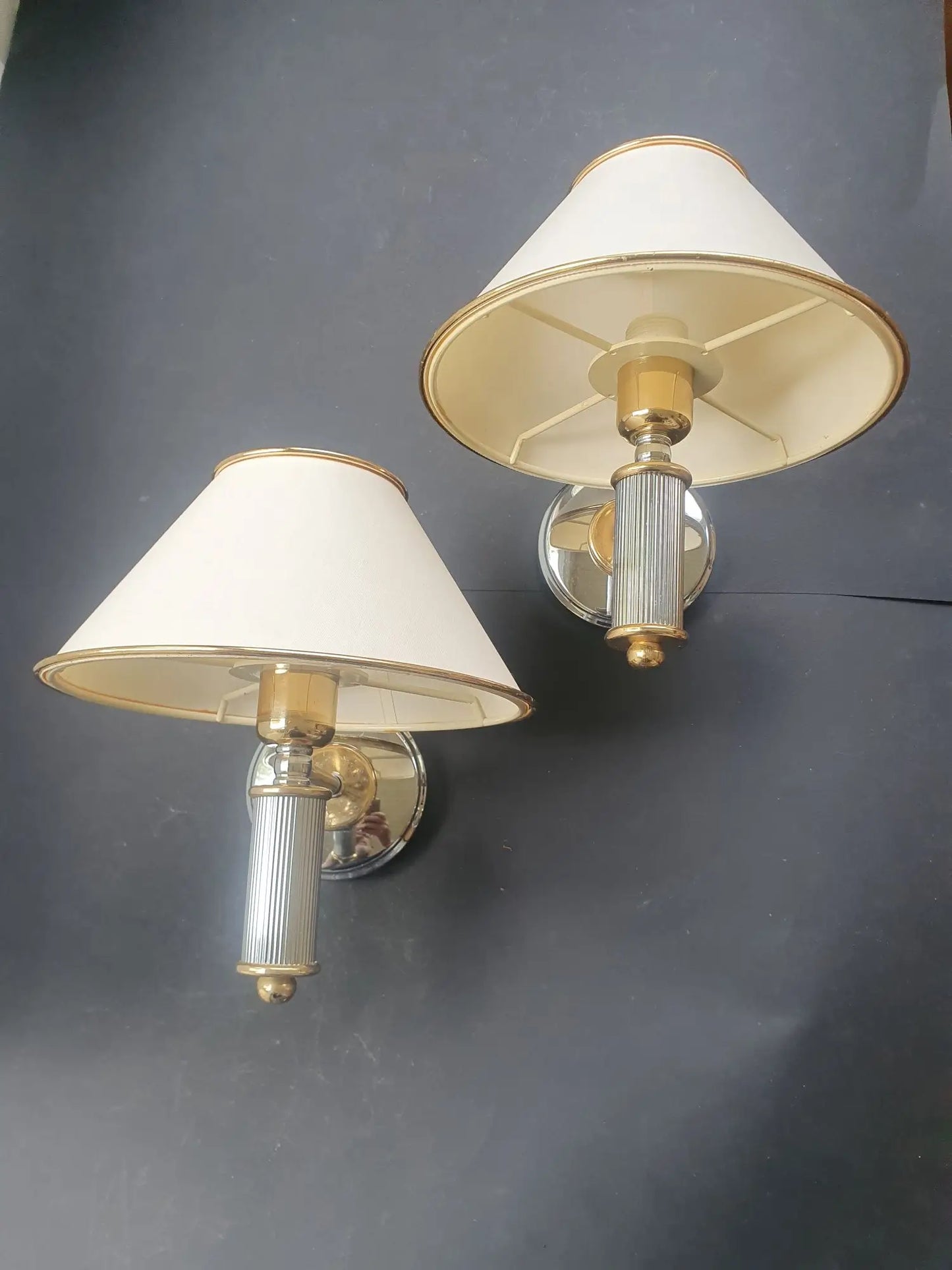 paire-appliques-murales-dorees-chromees-vintage-2