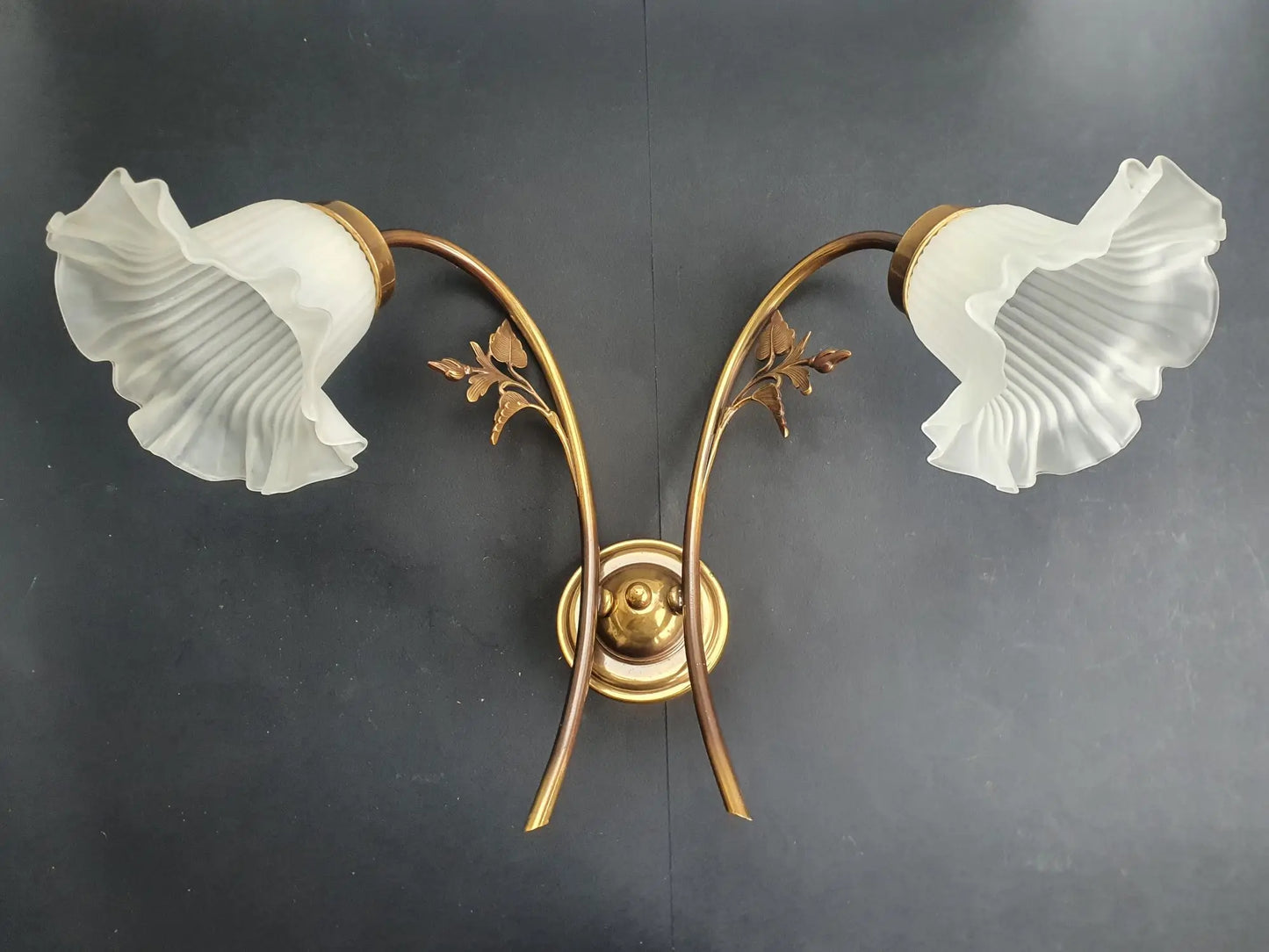 paire-appliques-murales-double-art-deco-tulipe-annees-50-vintage-france-5