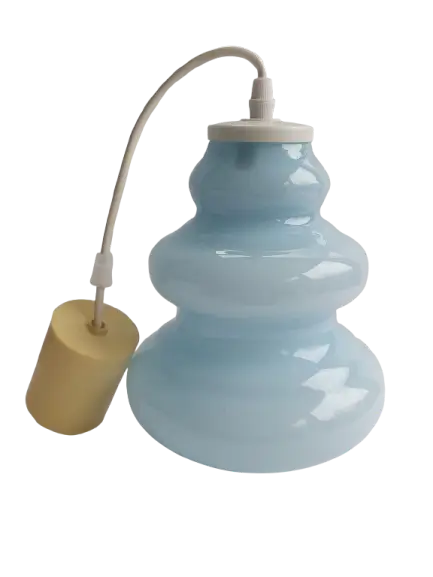 suspension-baladeuse-verre-opalin-bleu-vintage