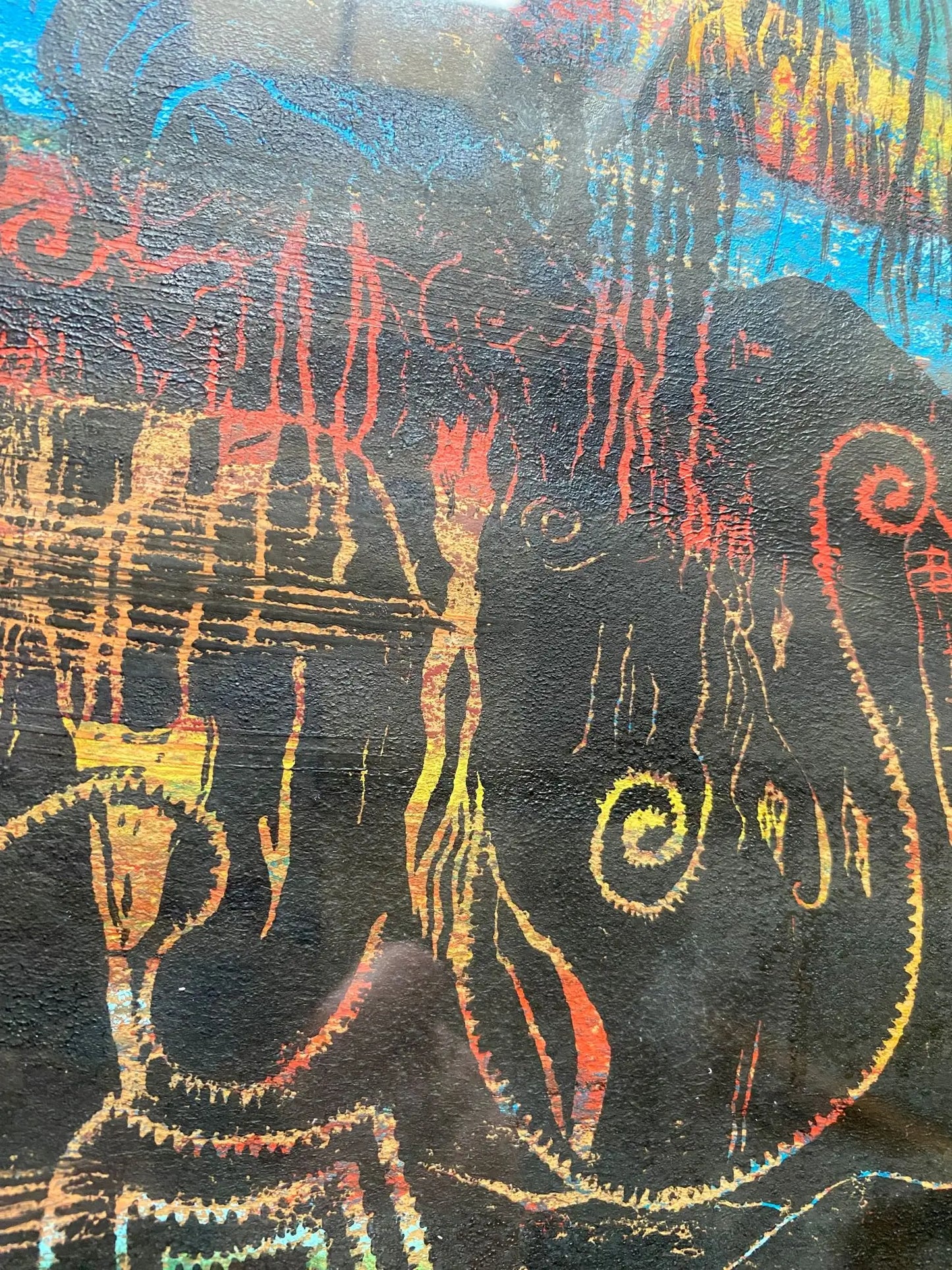 tableau-linogravure-encadree-detail-1