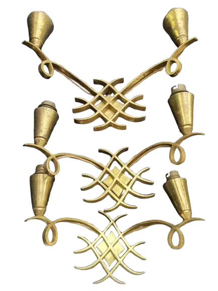 trois-appliques-murales-bronze-dore-jules-leleu-art-deco